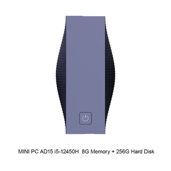 HOT-MINI PC AD15 I5-12450H Protsessor Windows 11 0 + 0 Süsteemi Maksimaalne Toetuse 64G + 2TB Protsessor Koos MEIEGA Pistik