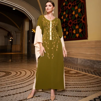 Ramadan Eid Maroko Kauhtana Õhtul Naiste Dubai Teemandid Tanssiaiset Kleit Moslemi Festival Pulmapidu Pikk Kleit Seal Kaftan Abaya Vestido