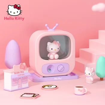 Hello Kitty Niisutaja Väike-TV Mini Pihustatud Vesi Loominguline veearvesti Armas Desktop Niisutaja