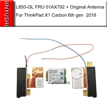 Brand New!! Fibocom L850-GL FRU 01AX792 01AX786 WWAN Kaart+originaal punane sinine Antenn Lenovo Thinkpad X1 carbon 6./7th gen