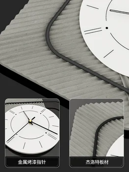 Moe kunsti kella kella elutuba kodu loominguline kaasaegne lihtne kella dekoratiivsed summutada kella kvarts kella