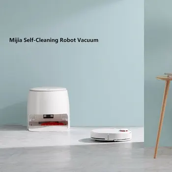 UUTE tulijate XIAOMI Mijia Self-Cleaning Robot Mop Koristajad 2800Pa Pühkimine Mopiga Robot Tark Tolm tolmuimejaga Kodu