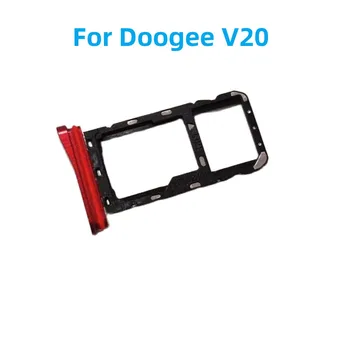 Eest Doogee V20 mobiiltelefoni Uus Originaal Sim-TF-SIM-Kaardi Hoidik Punane-Hall Plaat Kaardi Pesa Remondi Asendamine