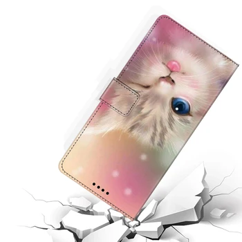 Nahast Flip Case For Xiaomi Redmi Lisa 8 2021 Pro 10 5 7 Lisa5 Note7 Rahakott Seista Kaane Magnet Lill Capa Redmi A1 Plus
