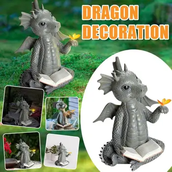 Väike Aed Kodu Kaunistamiseks Armas Armas Intrigeeriv Dragon Decor Veidrad Aed Kodu Kaunistamiseks Aed Teenetemärgi Dinosaurus