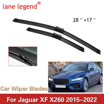 Sest Jaguar XF X260 2015~2022 Tarvikud Akna Ees harjadega RHD LHD Tuuleklaasi Auto Tuuleklaasi Puhastamiseks Asendamine 28