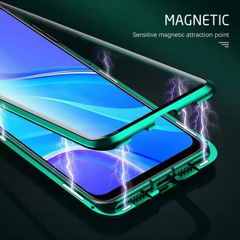 360 Täieliku Kaitse Magnetvälja Puhul OnePlus 11 Kahepoolne Kate Karastatud Klaasist Coque Jaoks OnePlus 11 Juhul Funda